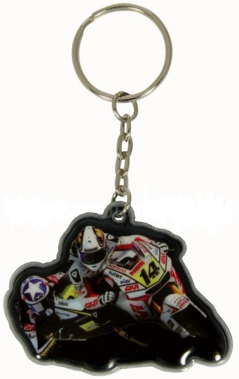 MOTO GP PORTE CLES MOUSQUETON CLEFS ANNEAU RANDY DEPUNIET 14 / LCR HONDA*