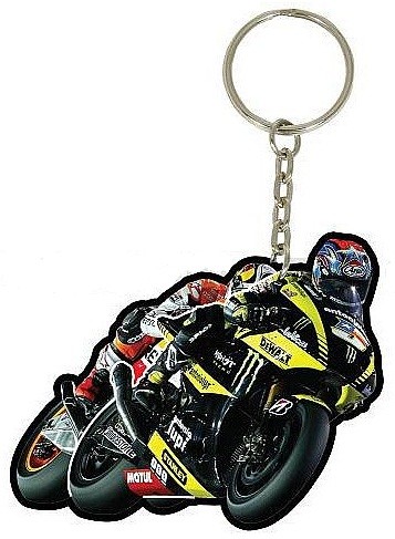 MOTO GP PORTE CLES MOUSQUETON CLEFS ANNEAU COLIN EDWARDS 5 / MONSTER YAMAHA TECH 3* MGPKEY74