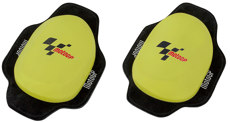 MOTO GP PROT�GES GENOUX GENOUILL�RES JAUNES*