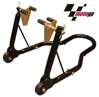MOTO GP BEQUILLE DE STAND ATELIER GARAGE RAIL TRACK PADDOCK SUPPORT DE ROUE AVANT* MGPSTD02
