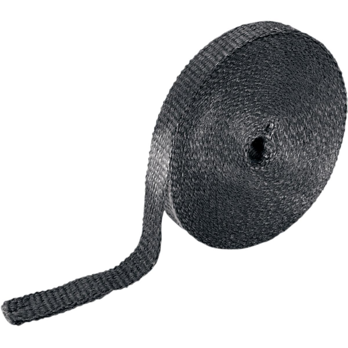 MOOSE RACING BANDES POUR ECHAPPEMENT 25MM LARGE BLACK