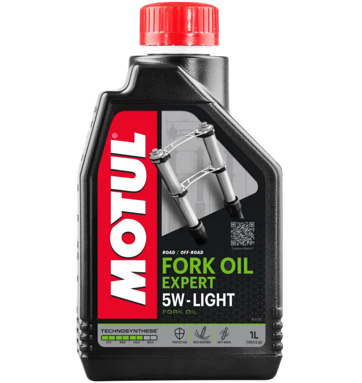 MOTUL HUILE DE FOURCHE FORK OIL EXPERT GRADE 5W LIGHT (105929)