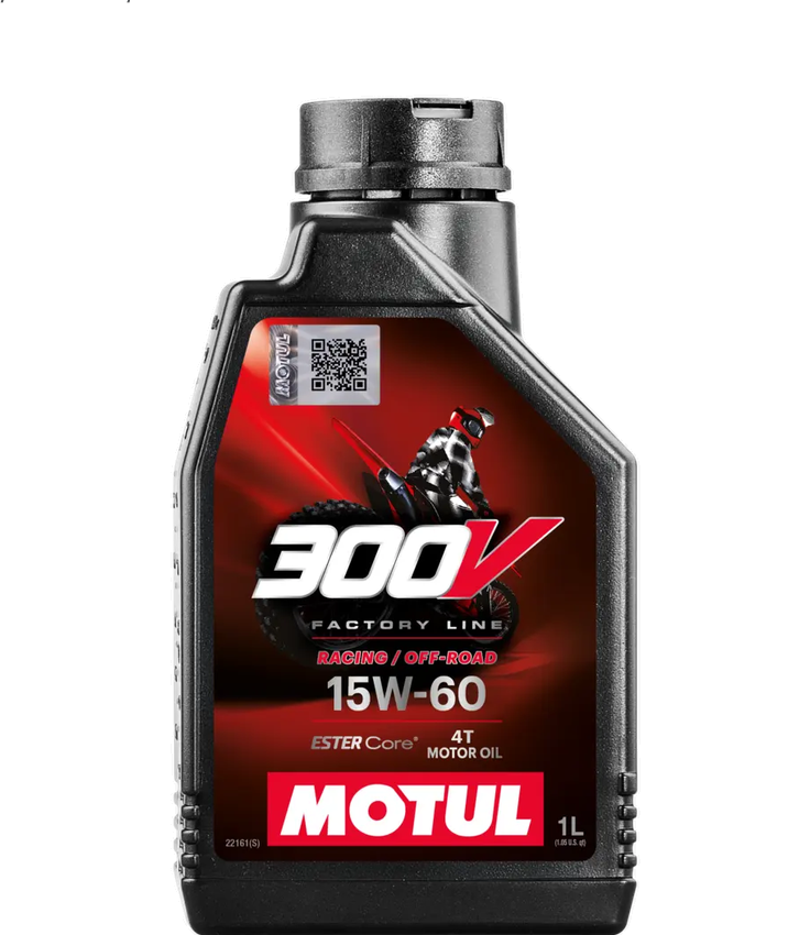 MOTUL 300V huile moto racing Off Road 15W60 100% Synth�se Double Ester 1 Litre 104137