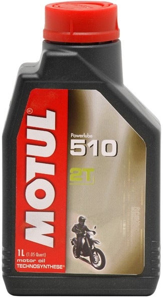 Huile Motul 510 techno-synth�se 2 temps 1 Litre 104028