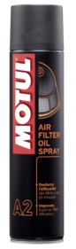 MOTUL A2 Air Filter Oil Spray Huile Filtre Entretien Protection 400ml 102986