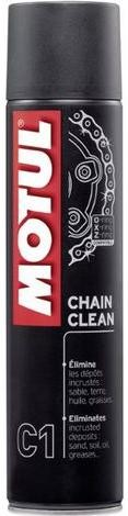 Motul C1 MC Care MOTO Chain Clean Nettoyant D�graissant cha�ne Moto 400 ml 111648 (ancienne ref 102980)