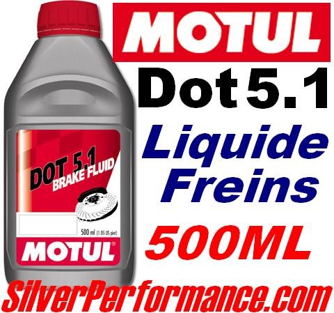 MOTUL BRAKE FLUID LIQUIDE DE FREINS DOT 5.1 500ML 100950