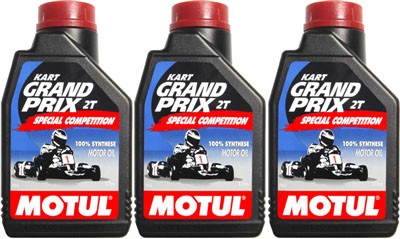 MOTUL Huile Karting Kart Grand Prix 3 x 1 Litre