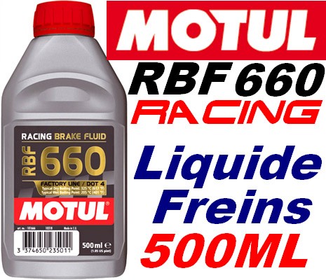 MOTUL RBF 660 RACING LIQUIDE DE FREINS 500ML 101666