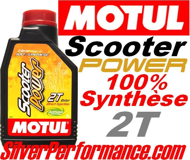 MOTUL Huile Scooter Power 2T 100% synth�se 1 Litre 105881