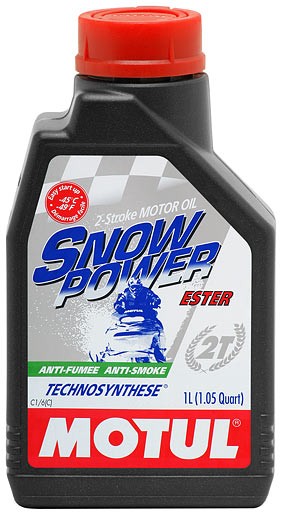 MOTUL HUILE POUR MOTO NEIGE SNOW POWER 2T Technosynthèse Ester - 45° 1 Litre (FIN DE SERIE) MOTUL HUILE POUR MOTO NEIGE SNOW POWER 2T Technosynthèse Ester - 45° 1 Litre (FIN DE SERIE)