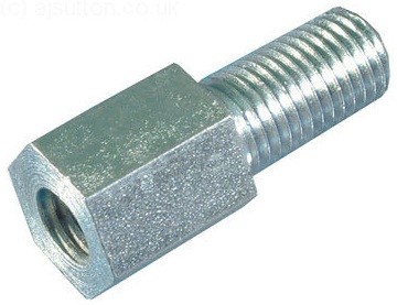 ADAPTATEUR POUR R�TROVISEUR 8mm A 10mm ALLIAGE (878996)*