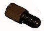 ADAPTATEUR POUR R�TROVISEUR 8mm A 10mm NOIR* MRUADAP810B