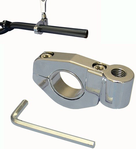 SUPPORT DE RETROVISEUR POUR GUIDON DE 22 A 25mm* MRUMNT01