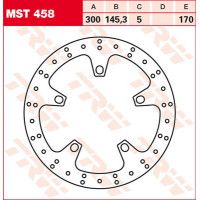 TRW DISQUE DE FREIN AVANT MST458 1710-2686 GILERA 800 GP 2008-2012