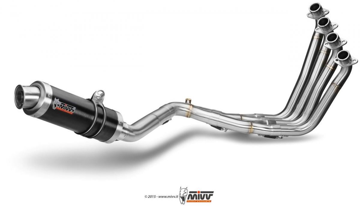 MIVV LIGNE COMPL�TE GP ACIER NOIR HONDA CB 650 F 2014-2016 (2)