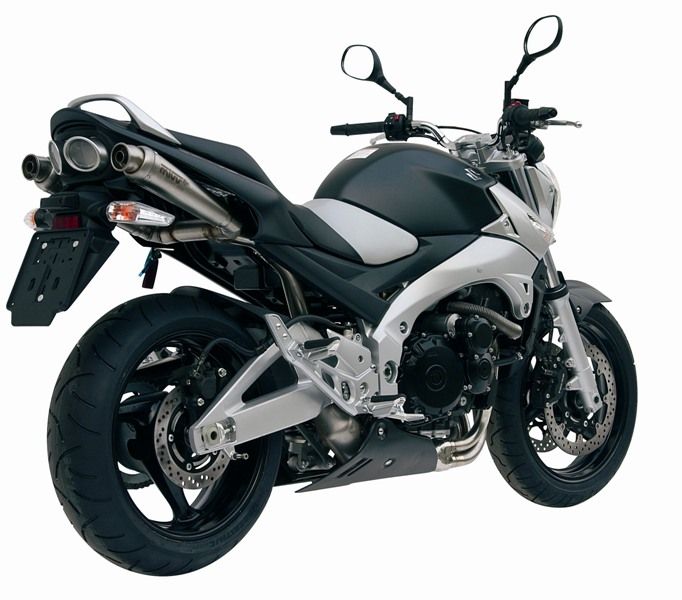 MIVV SILENCIEUX DOUBLE X-CONE INOX SUZUKI 600 GSR 2008-2013