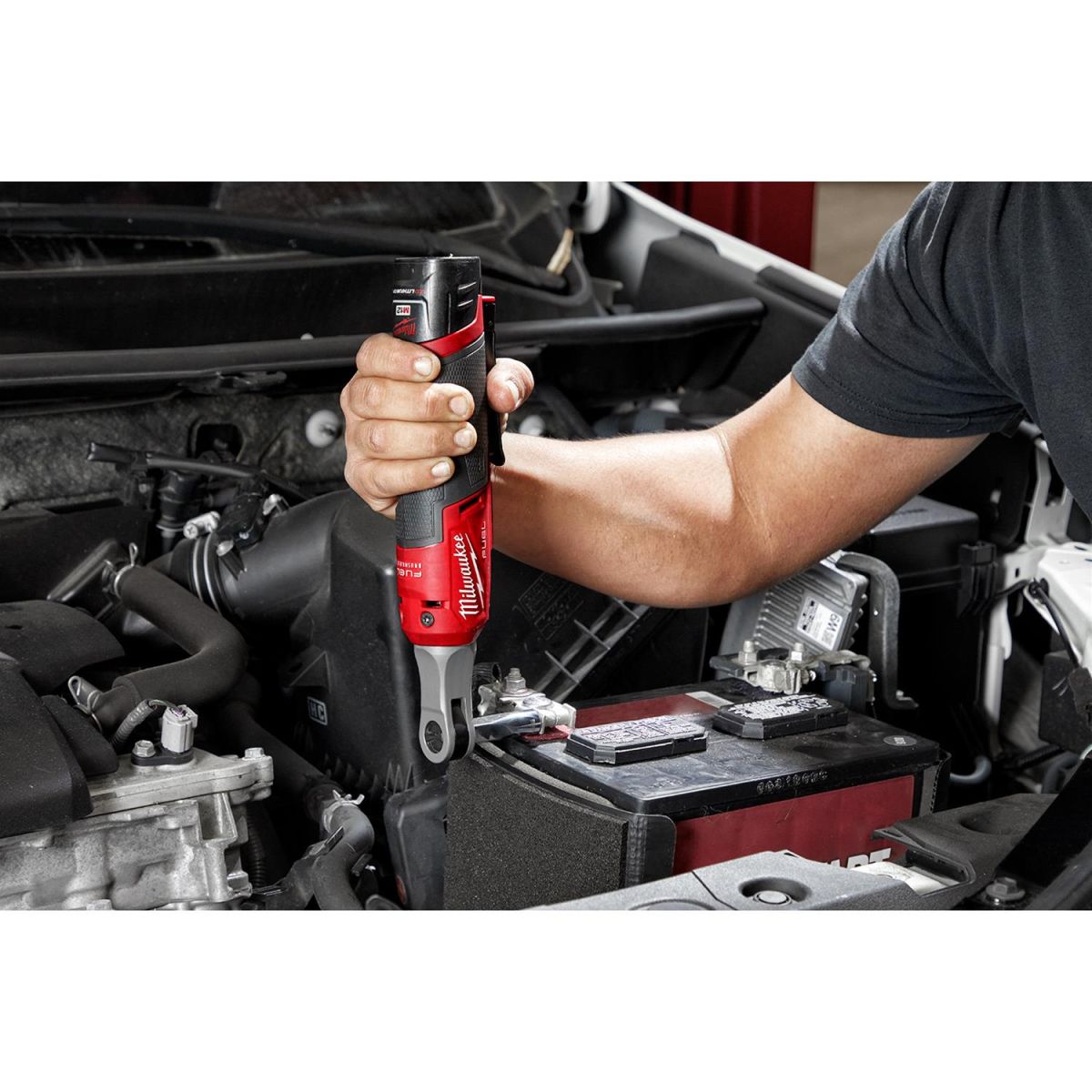 CLIQUET 1/4 �LECTRIQUE 12V Milwaukee M12 FUEL 1/4 in. High-Speed Ratchets 2566-22 (4)