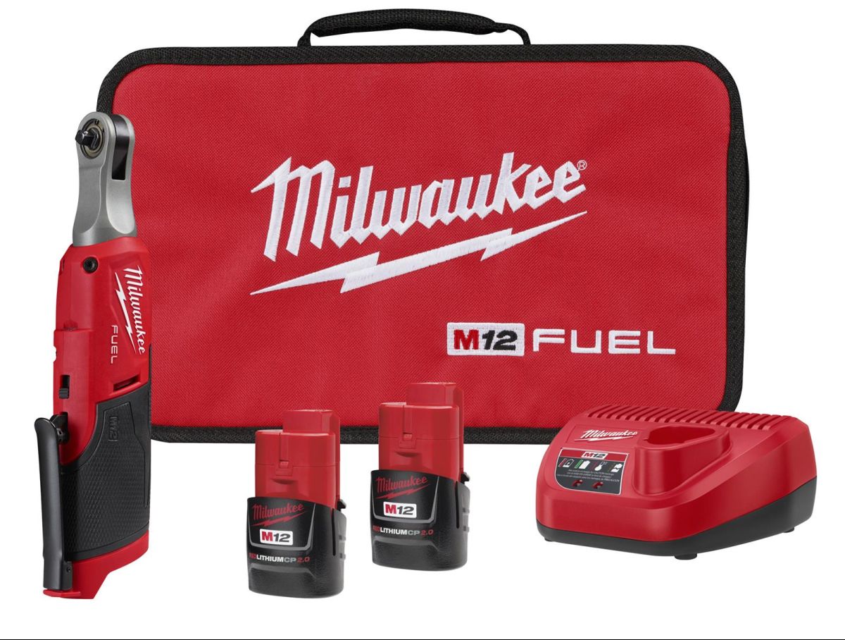 CLIQUET 1/4 �LECTRIQUE 12V Milwaukee M12 FUEL 1/4 in. High-Speed Ratchets 2566-22