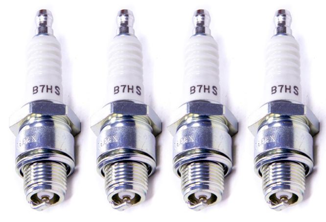 4 BOUGIES NGK B7HS BOOM TRIKE 1600 Classic Title Chopper Toutes ann�es