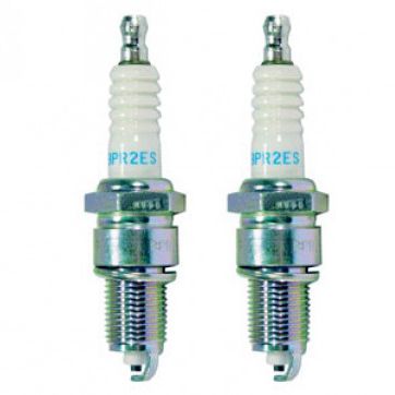 2 BOUGIES NGK BPR2ES 400 KAWASAKI 620 MULE KAF 2001-2004