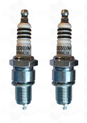 2 BOUGIES NGK BPR6EIX IRIDIUM MOTO GUZZI 850 BREVA 2006-2010