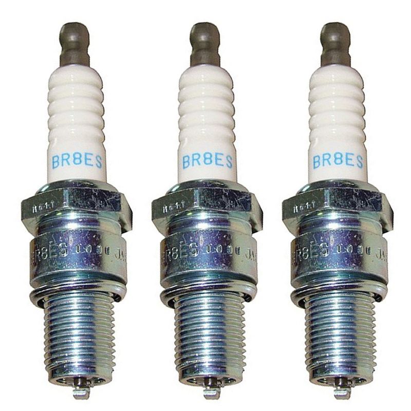 3 BOUGIES NGK BR8ES POLARIS 800 STORM SKS PDL TRK 1995