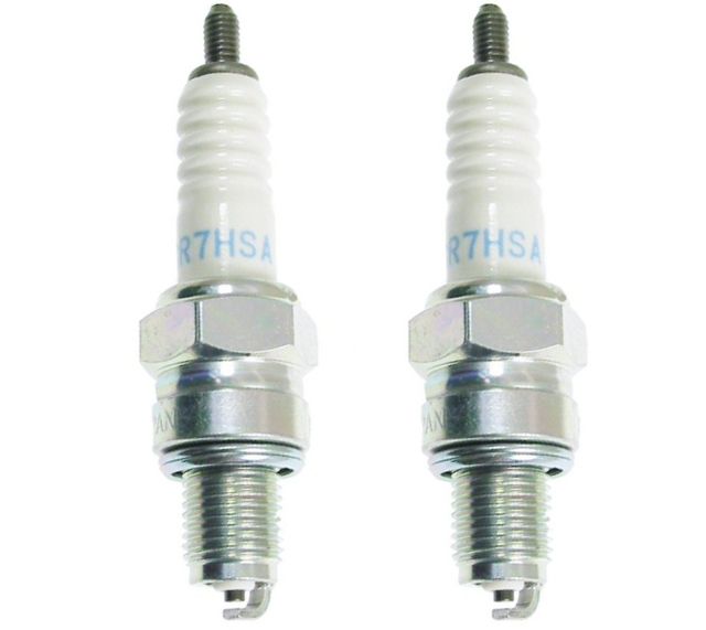 2 BOUGIES NGK CR7HSA YAMAHA XVS DRAG STAR DRAGSTAR 125 2000-2003
