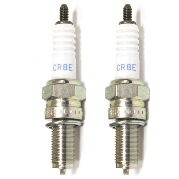 2 BOUGIES NGK CR8E SUZUKI SV 650 S/N 1999-2006