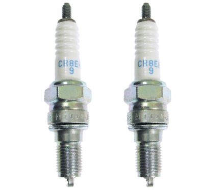 2 BOUGIES NGK CR8EH9 HONDA SILVERWING 600 2001-2014