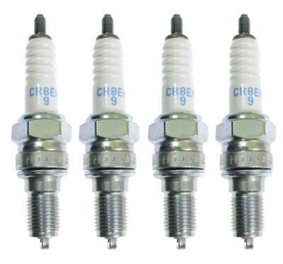 4 BOUGIES NGK CR8EH9 HONDA CBF 1000 2006-2010