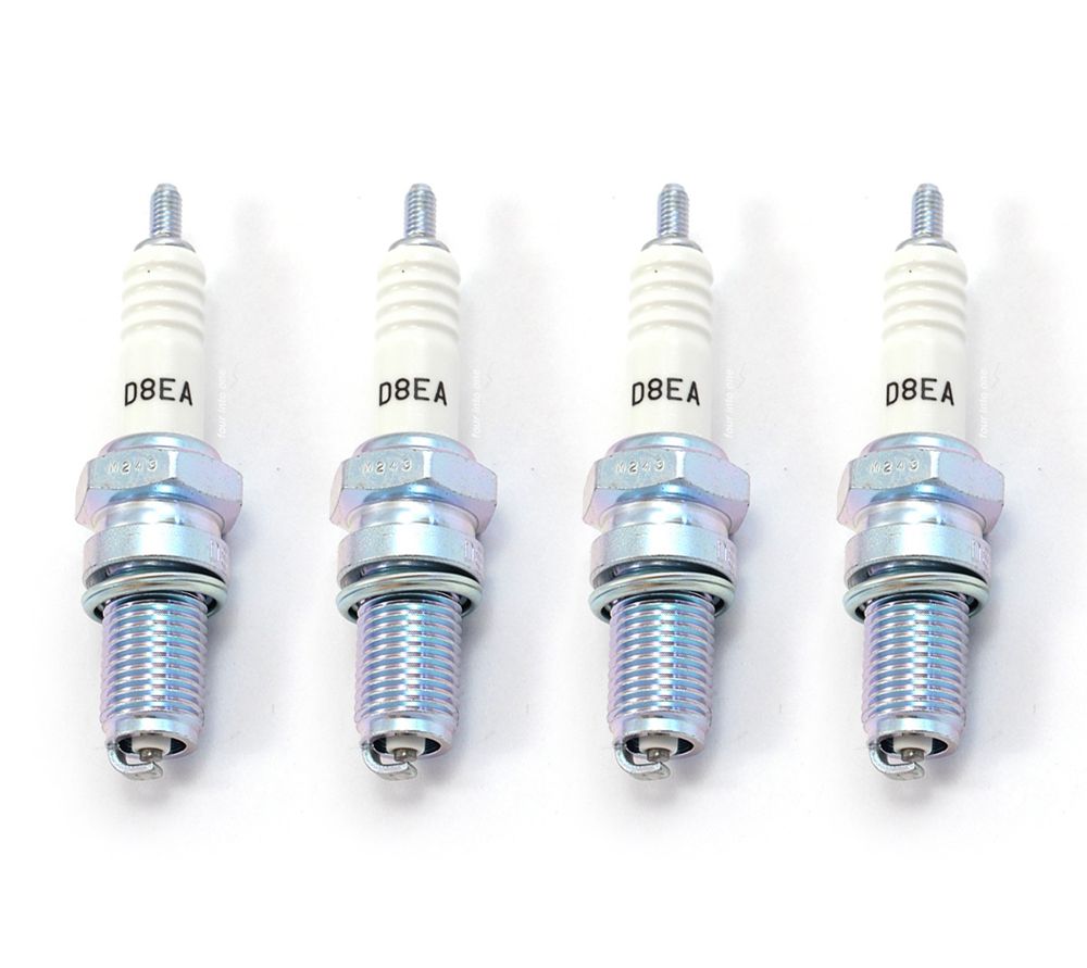 4 BOUGIES NGK D8EA SUZUKI GS 1100 1979-1980