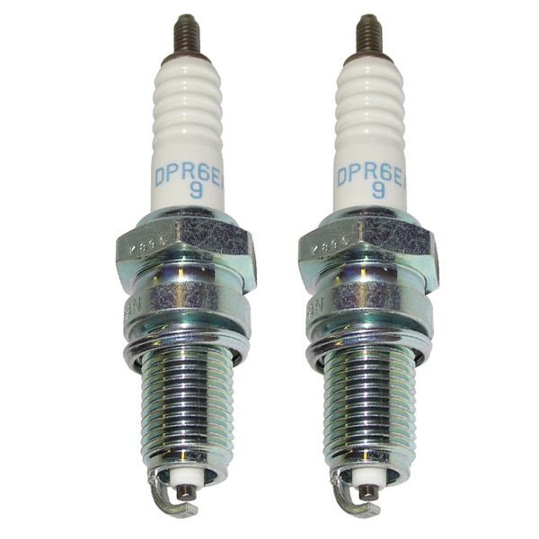 2 BOUGIES NGK DPR6EA9 ( DPR6EA-9 ) KAWASAKI VN DRIFTER 1500 1999-2002