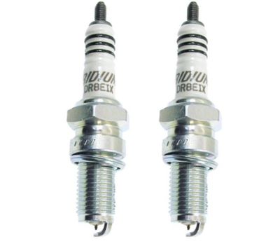 2 BOUGIE NGK DR8EIX IRIDIUM HONDA CX 500 1979-1982