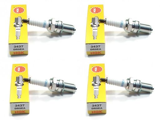 4 BOUGIES NGK DR9EA KAWASAKI ZR7 750 S/N 1999-2004