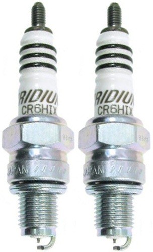 2 BOUGIES NGK CR6HIX IRIDIUM YAMAHA XV VIRAGO 125 1997-2011