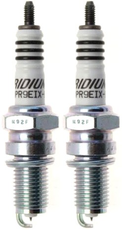 2 BOUGIES NGK DPR9EIX9 IRIDIUM HONDA VTR 1000 FIRESTORM 1997-2004
