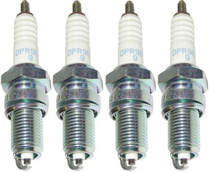 4 BOUGIES NGK DPR9EA9 HONDA VFR 750 1986-1989