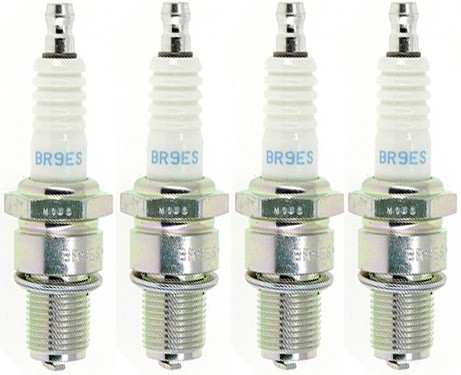 4 BOUGIES NGK BR9ES KAWASAKI GPZ 750 1982-1984