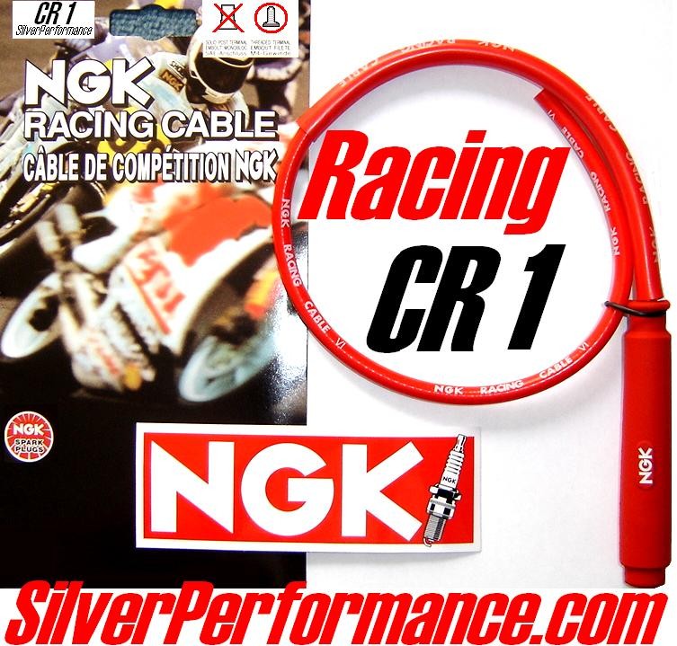 NGK Faisceau 500mm Antiparasite Racing Comp�tition CR1 droit prise sur filetage
