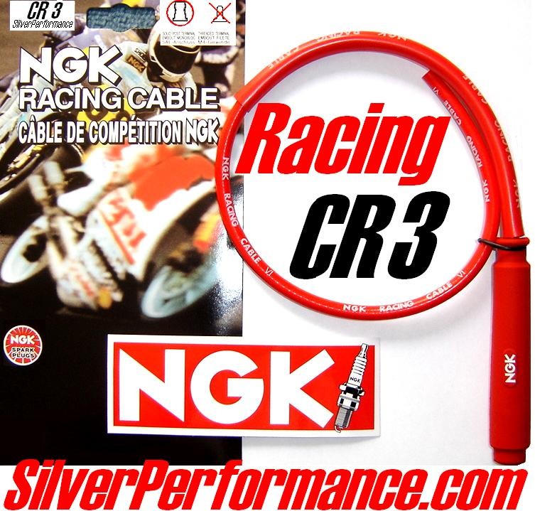 NGK Faisceau 500mm Antiparasite Racing Comp�tition CR3 droit prise sur olive