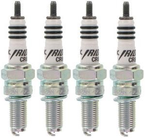 4 BOUGIES NGK CR8EIX IRIDIUM SUZUKI GSXF 650 2008-2016