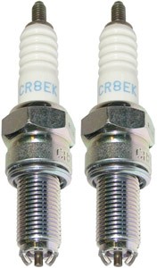 2 BOUGIES NGK CR8EK SUZUKI DL 1000 V STROM 2002-2010