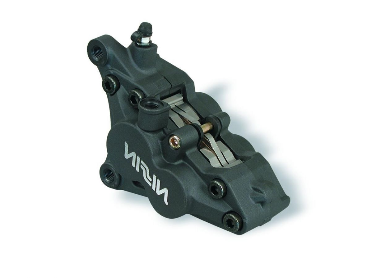 NISSIN N4PL ETRIER AVANT GAUCHE ENTRAXE 90MM 4 PISTONS