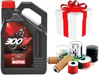 NOUVELLE MOTUL 300V MOTO OFF ROAD 4L 15w60 Huile 4T Huile Moto Racing 100% Synth�se 4 Litres + Filtre Offert ou Produit d`entretien + PORT OFFERT 104138