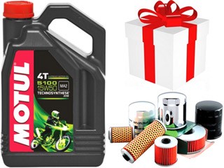NOUVELLE MOTUL 5100 15W50 Huile Moto TechnoSynth�se 4T 4 Litres + Filtre Offert ou Produit d`entretien + PORT OFFERT 104083