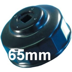 CLE CLOCHE FILTRE A HUILE MOTO 65MM 14 FACETTES