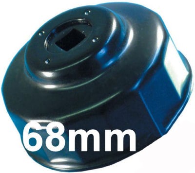 CLE CLOCHE FILTRE A HUILE MOTO OFW68 68MM 14 FACETTES*