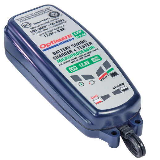 TECMATE OPTIMATE TM470 CHARGEUR DE BATTERIE POUR LITHIUM r�initialise recup�ration maintient TM-470