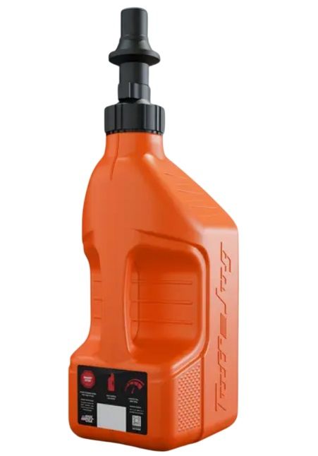 Tuff Jug Bidon Jerrican Racing a Clapet automatique Orange 10 Litres OUORVS10